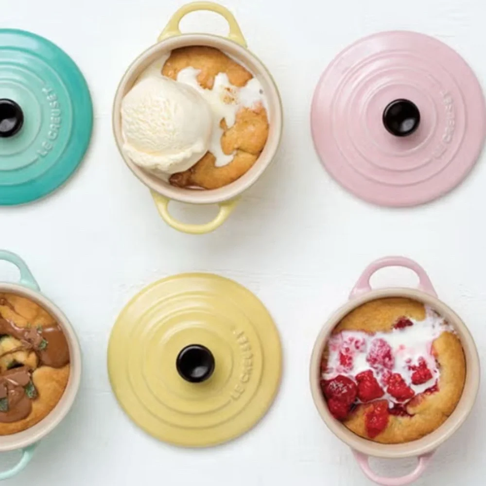 NWT Le Creuset Pink Pastel Mini Cocotte